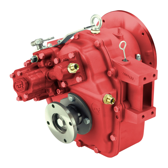 Twin Disc TECHNODRIVE TM 880A Operating Manual