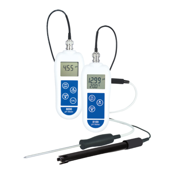 Thermometer 8000 Operating Instructions