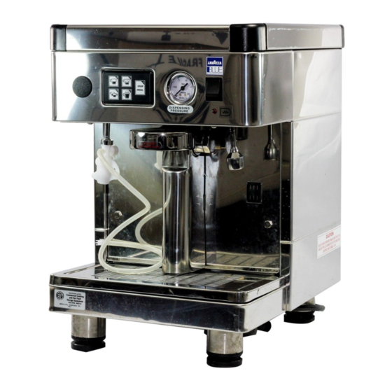 LAVAZZA LB 2800 Maintenance Manual