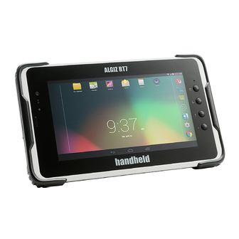 HandHeld ALGIZ RT7 Quick Start Manual