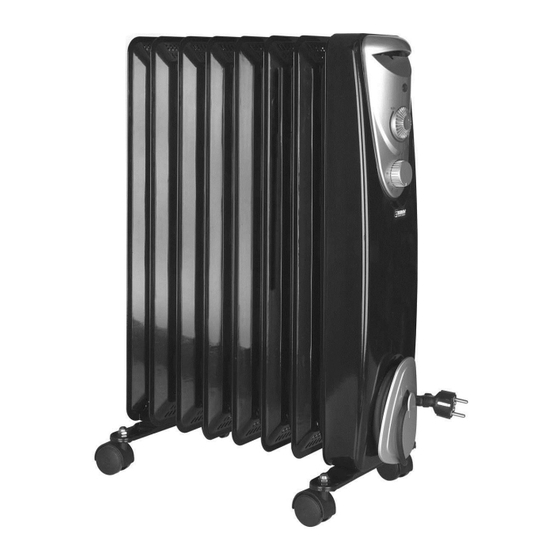 Eurom Radiator Eco 1500 Electric Heater Manuals