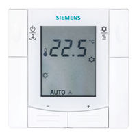 Siemens RDF410.21 Manual
