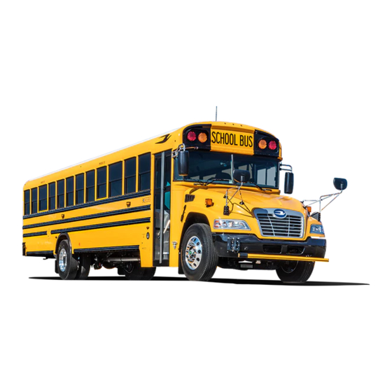 Blue Bird Vision 2021 School Bus Manuals