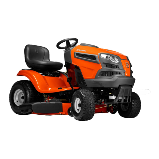 Husqvarna YTH20V42 Riding Lawn Mower Manuals