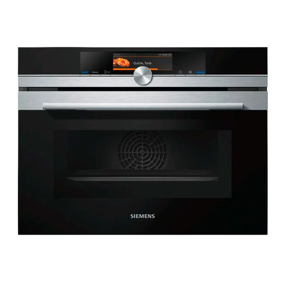 Siemens CM678G4 1 Series User Manual And Installation Instructions