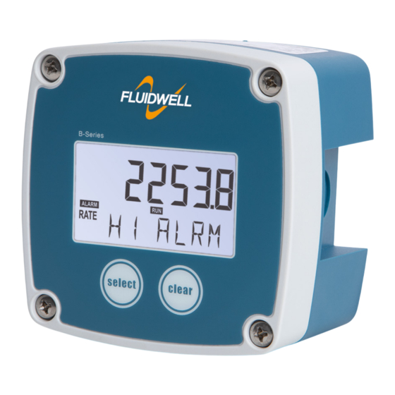 Fluidwell B Series User Manual