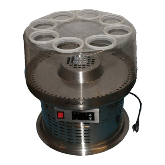 User Manuals: Vinotemp VT-8WC-OP 8-Bottle Wine Cooler