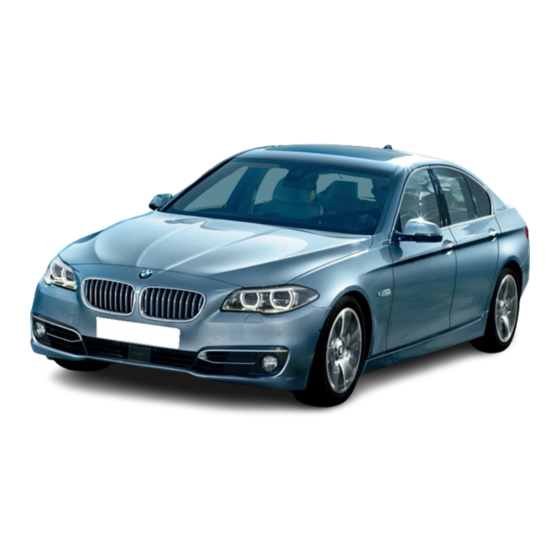 BMW ACTIVE HYBRID 5 Owner's Manual