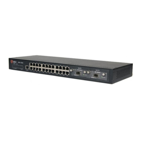 QTech QSW-2900 User Manual