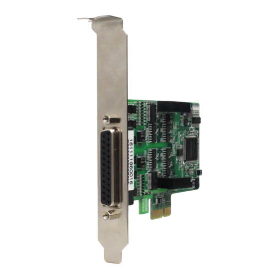 ORiNG PCard-E 021L-D5 Series Quick Installation Manual