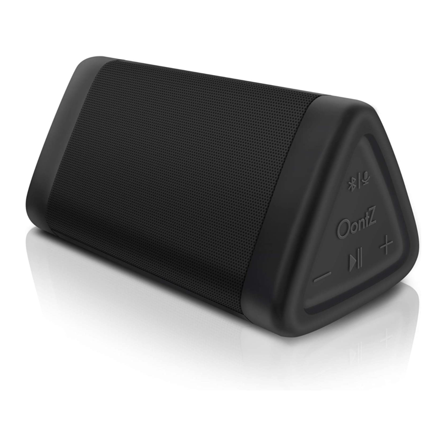 Oontz Angle 3 Quick Start Manual