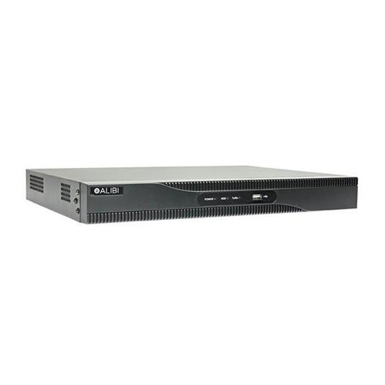 ALIBI ALI-QVR4008H Series Quick Setup Manual