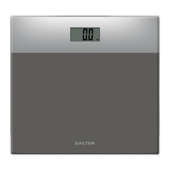 Salter 9206SVSV3R Instructions And Guarantee