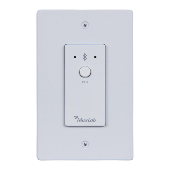 MuxLab 500554-WH User Manual