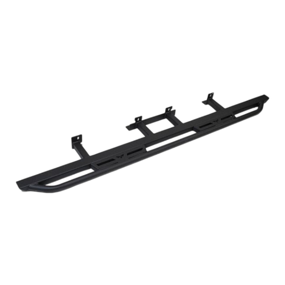 Victory 4x4 3RD GEN 4RUNNER STRIKE ROCK SLIDERS Install Instructions Manual