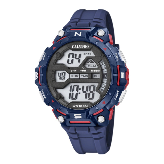 User Manuals: Calypso Watches IKMK5815M Instruction
