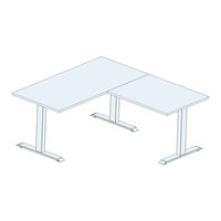 DESKY L-SHAPE SIT STAND DESK Instruction Manual