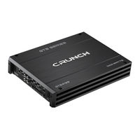 Crunch GTS480 Owner's Manual