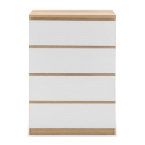 mocka Jolt Four Drawer Bedside Drawers Manuals