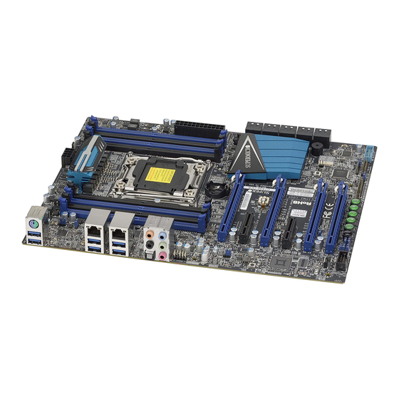 Supermicro C7X99-OCE Quick Reference Manual