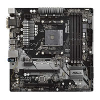 ASROCK B450M Pro4 Manual