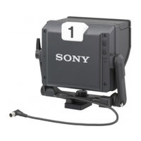 Sony HDVF-C950W Maintenance Manual