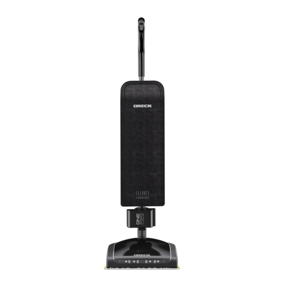 Oreck ELEVATE User Manual