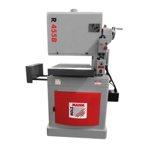 HOLZMANN MASCHINEN R455B Wide Belt Sander Manuals