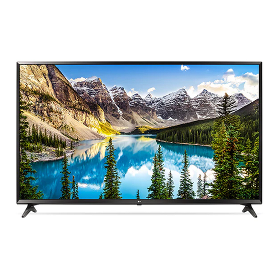 LG 55UK6100 Manual
