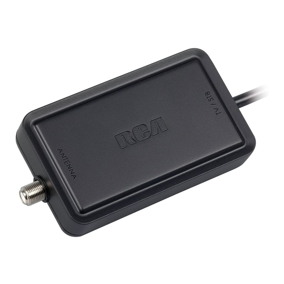 RCA ANT1450BR Quick Start Manual