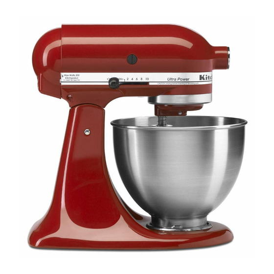 KitchenAid 5KSM156PSBCA4 Manuals
