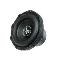 Audiopipe TXX-BD2-12 User Manual