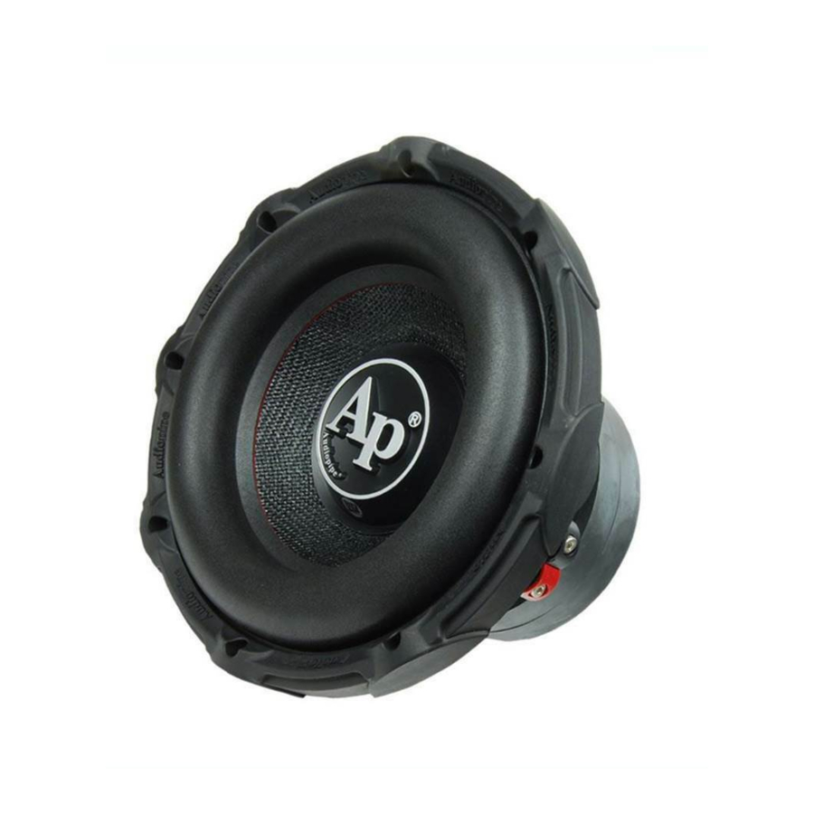 Audiopipe TXX-BD2-12 User Manual