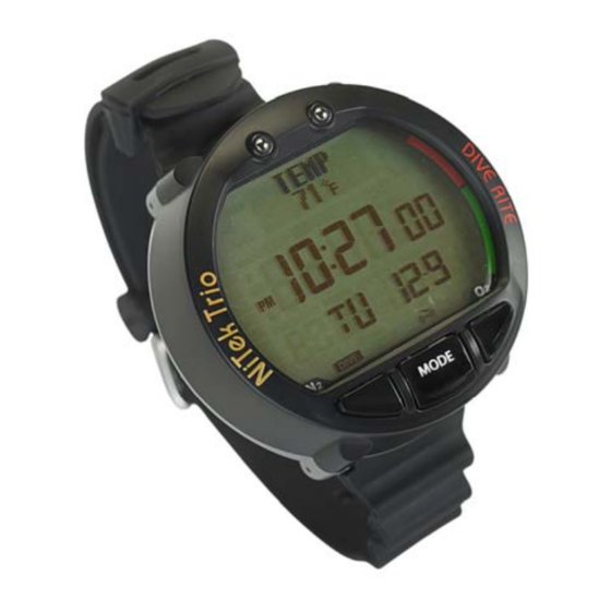 Dive Rite NiTek Trio User Manual