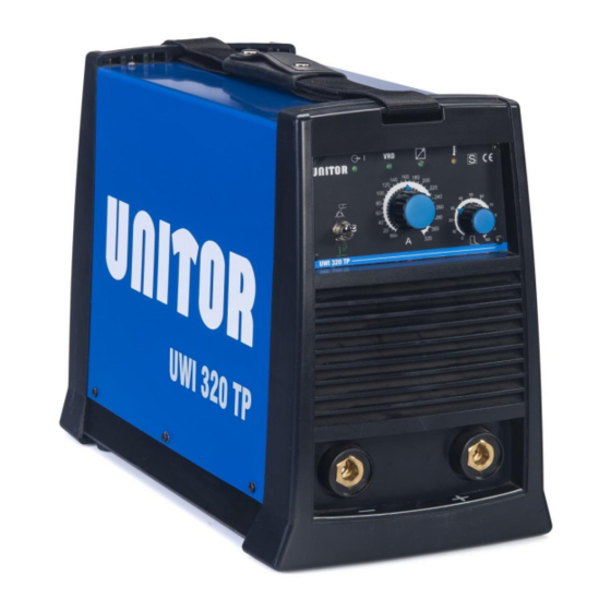 Unitor UWI 320 TP Instruction Manual