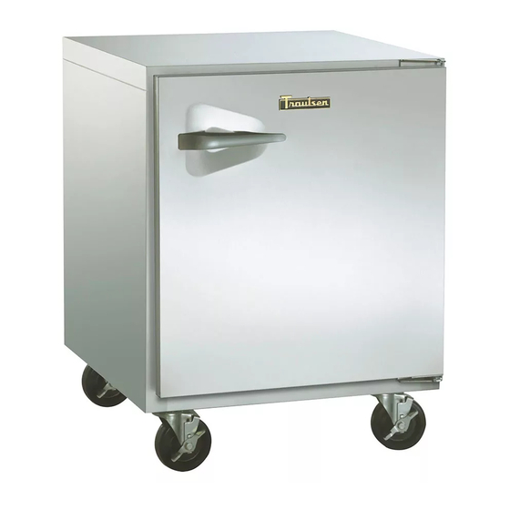 traulsen reach in freezer troubleshooting
