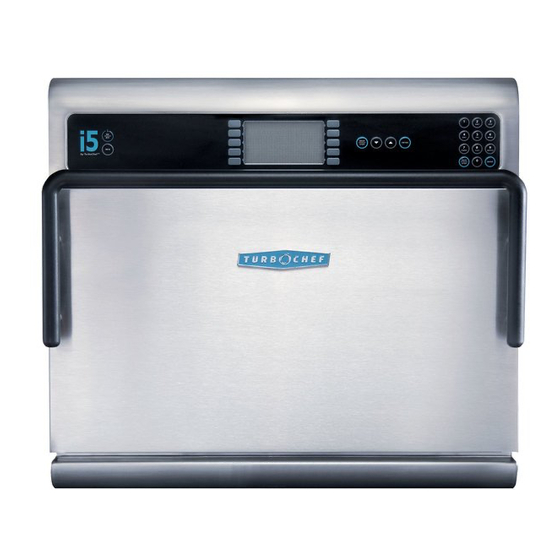 TURBOCHEF I5 SERVICE MANUAL Pdf Download ManualsLib