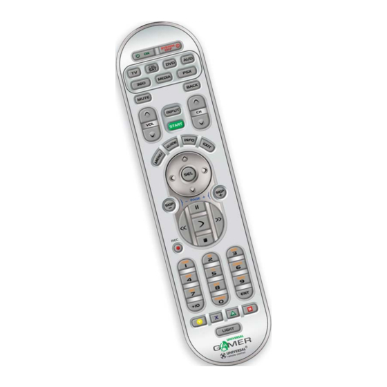 UNIVERSAL REMOTE CONTROL UNIVERSL REMOTE OWNER