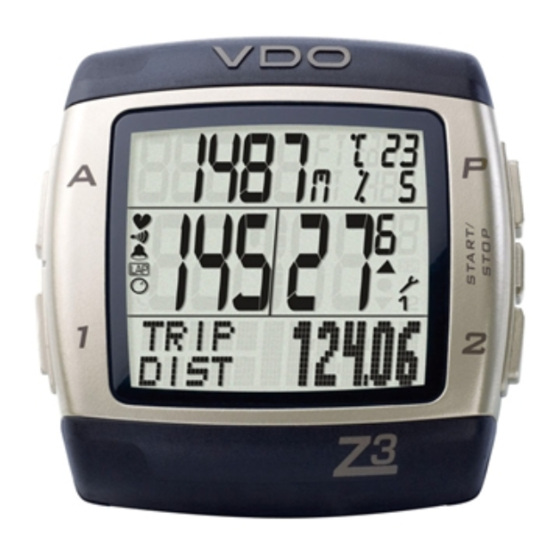 vdo wireless cycle computer