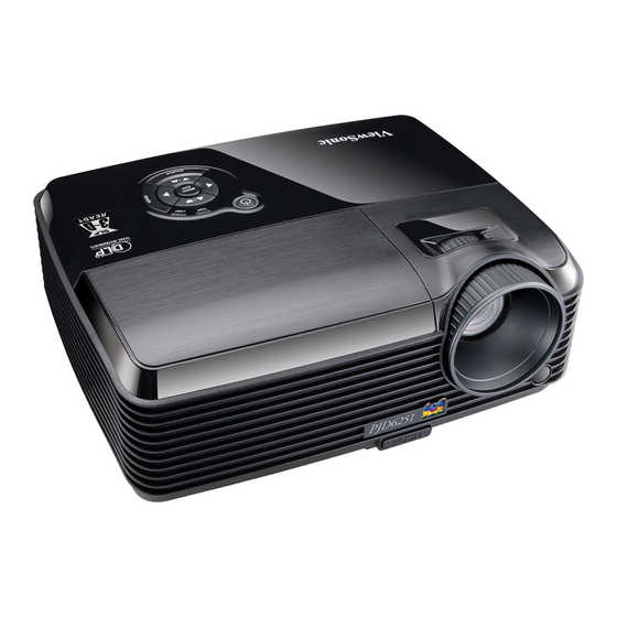VIEWSONIC PJD6251 USER MANUAL Pdf Download ManualsLib