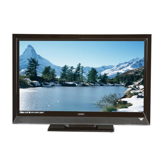 VIZIO VL320M USER MANUAL Pdf Download ManualsLib