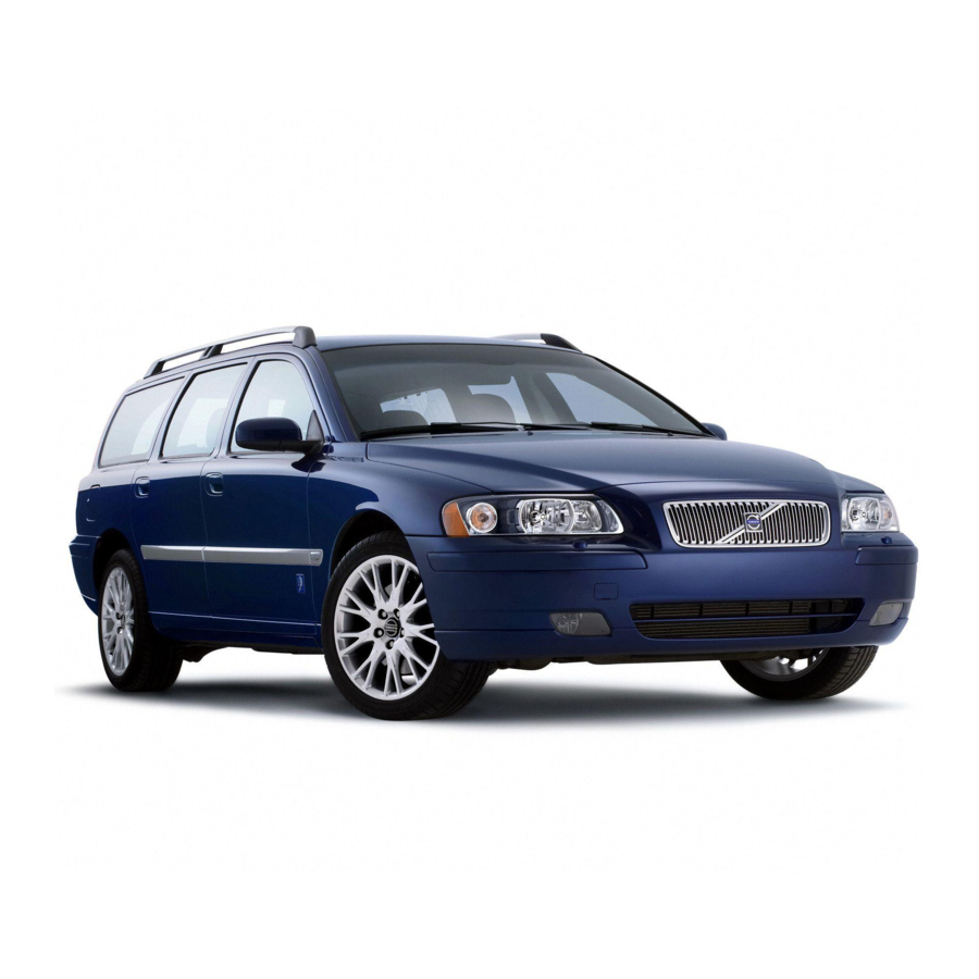 VOLVO V70R OWNER'S MANUAL Pdf Download ManualsLib