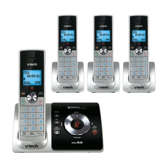 VTECH TELEPHONE LS6325 QUICK START MANUAL Pdf Download ManualsLib