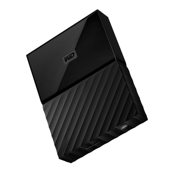 Western Digital my passport User Manual