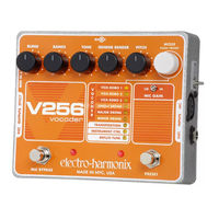 Electro-Harmonix V256 Vocoder Manual
