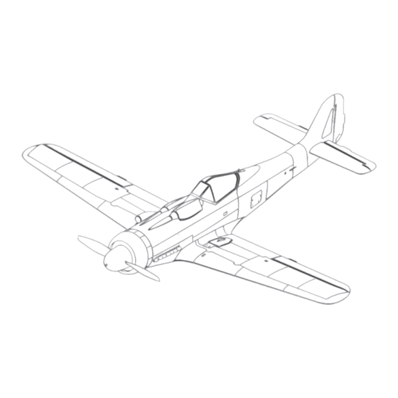Flightline Fw190 D-9 Dora User Manual