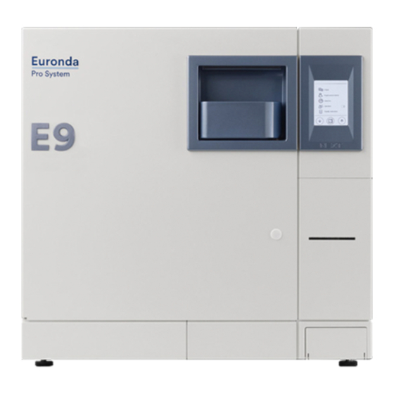 Euronda E9 Next 18L Instruction Manual