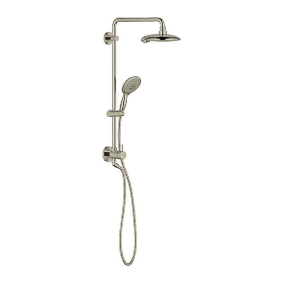 grohe retrofit shower system