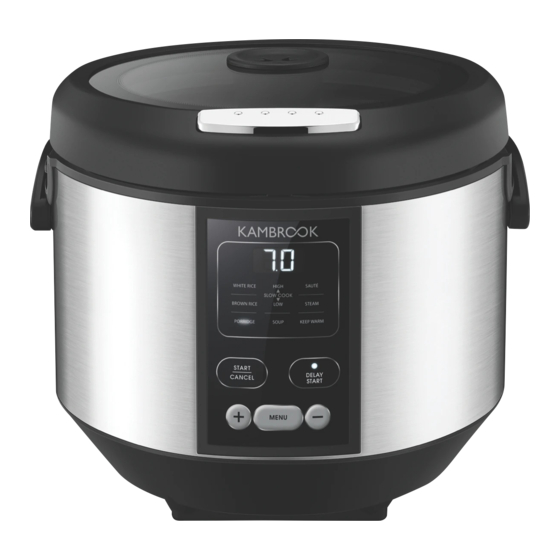 KAMBROOK KMC655 INSTRUCTION BOOKLET Pdf Download ManualsLib