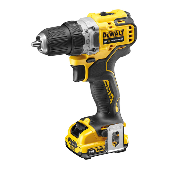 DEWALT XTREME DCD701 MANUAL Pdf Download | ManualsLib